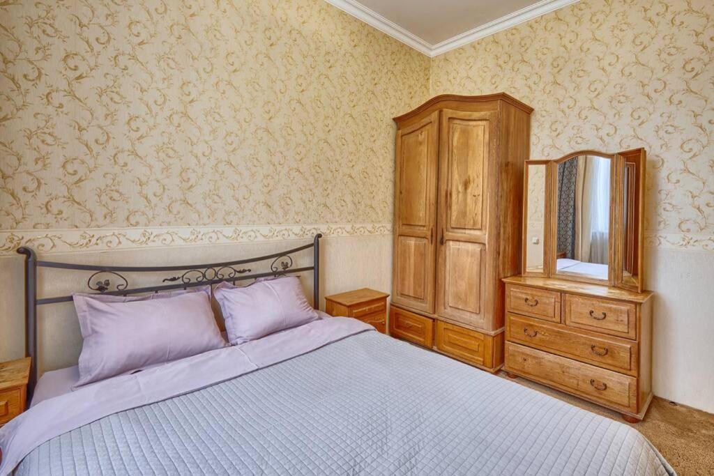 Apartment Near Bessarabsky Square Kiew Exterior foto